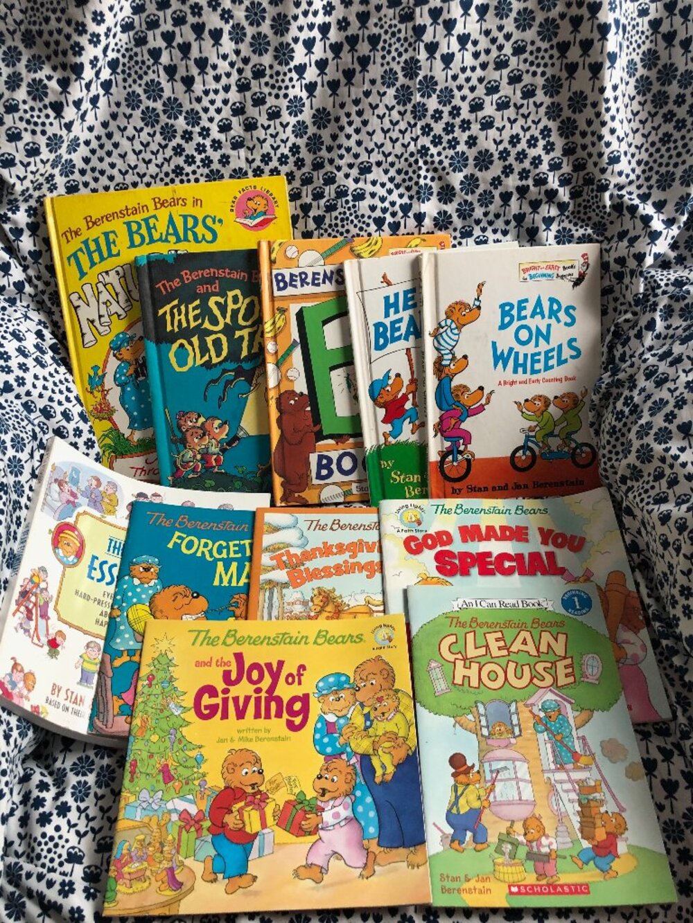 Berenstain Bears Hard Cover Bright & Early Beginning First Time book Lot of 11